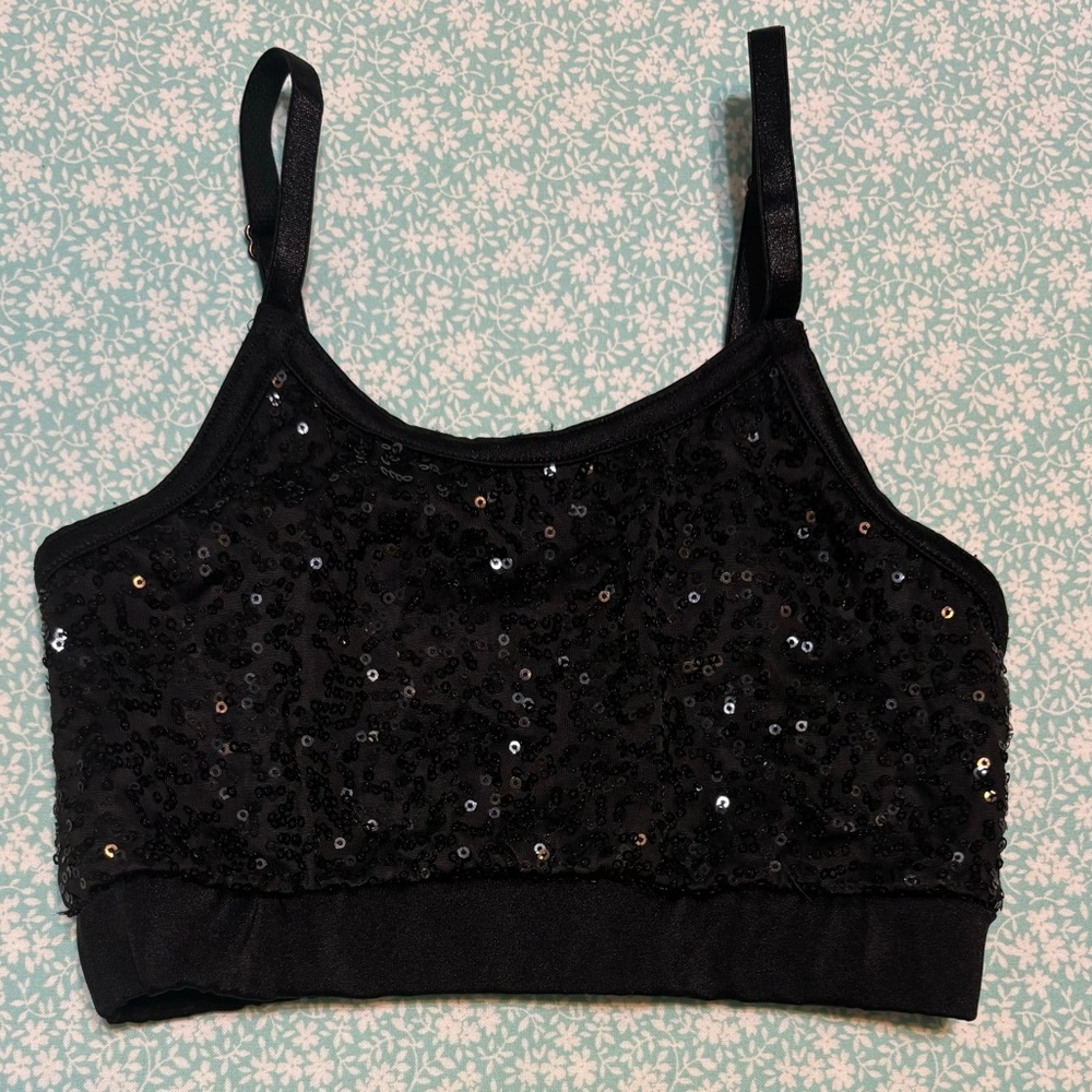 💙 Costume Gallery Sequined Top, Size: Medium